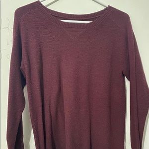 Maroon American Eagle sweater